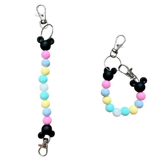 Fantasy Skies Minnie Ears Holder | Disney-Inspired Handmade Beaded Ears Hanger - Picture 2 of 4